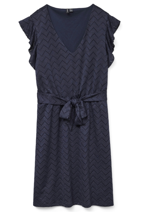 Vero Moda vmthas sl short v-neck dress jrs ga
